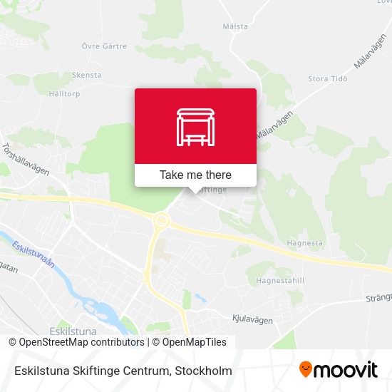 Eskilstuna Skiftinge Centrum map