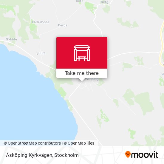 Äsköping Kyrkvägen map