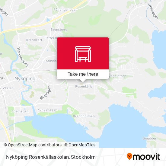 Nyköping Rosenkällaskolan map