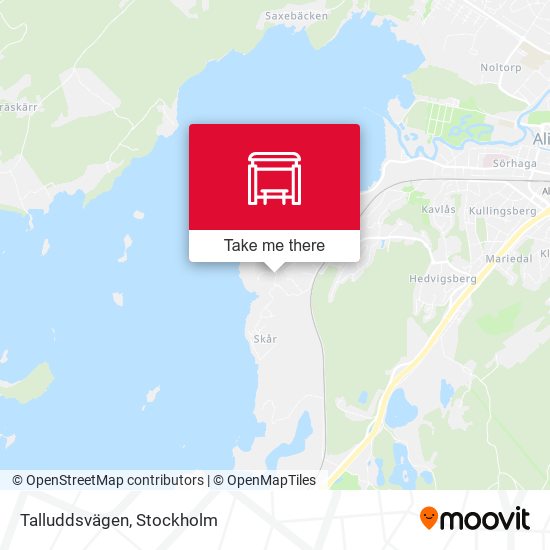 Talluddsvägen map