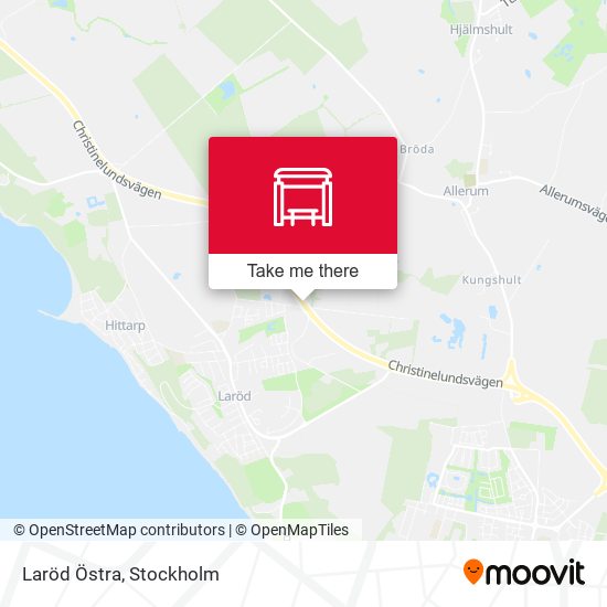 Laröd Östra map