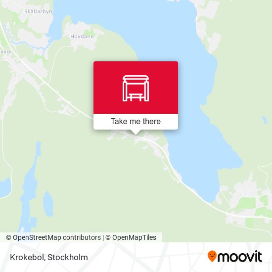 Krokebol map