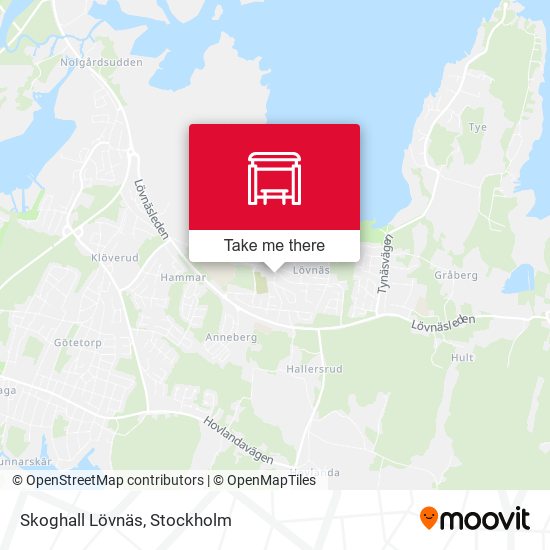 Skoghall Lövnäs map