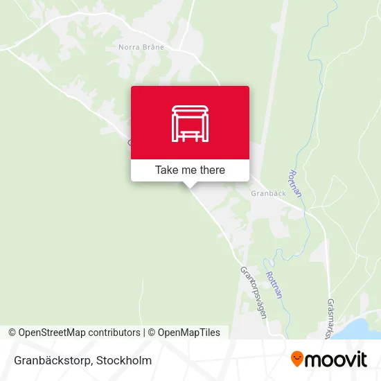 Granbäckstorp map