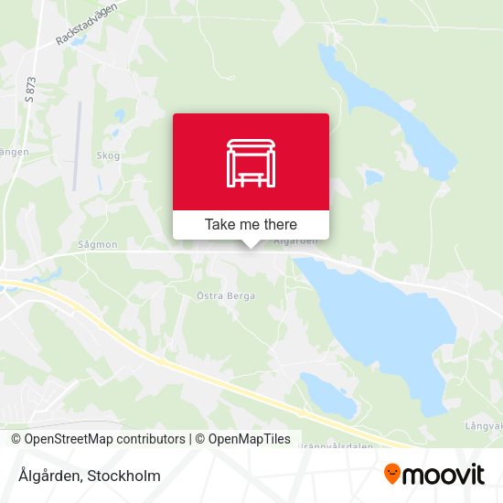 Ålgården map