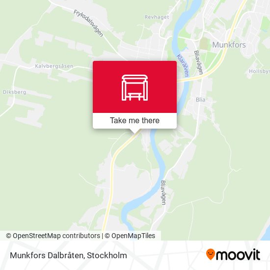 Munkfors Dalbråten map