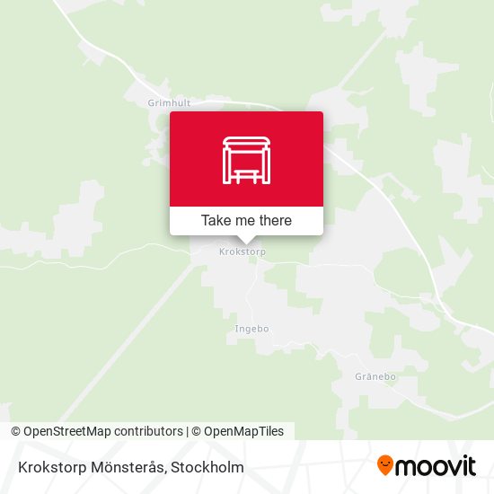 Krokstorp Mönsterås map