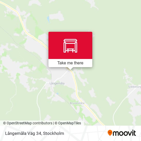 Långemåla Väg 34 map