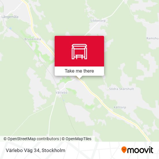 Värlebo Väg 34 map