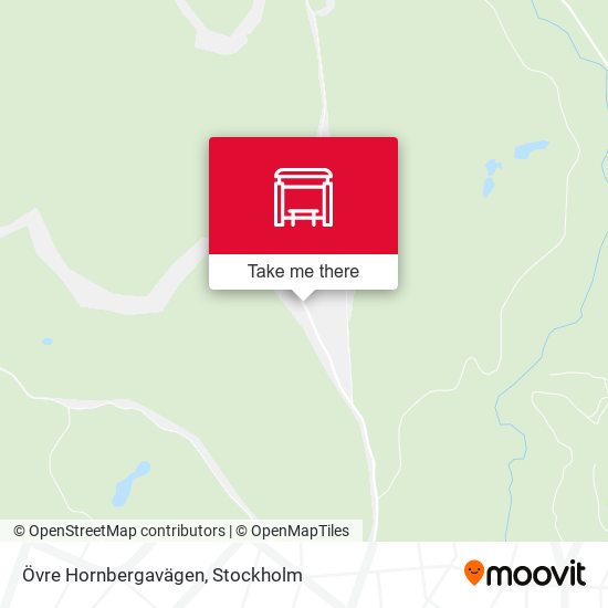 Övre Hornbergavägen map