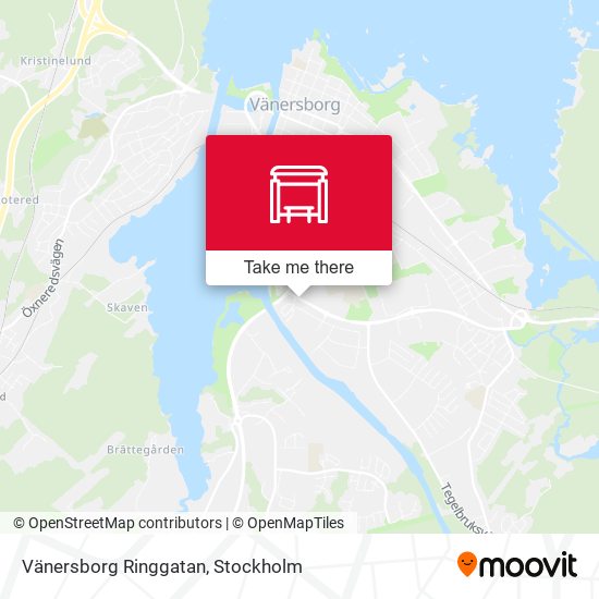 Vänersborg Ringgatan map