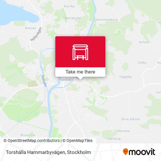 Torshälla Hammarbyvägen map