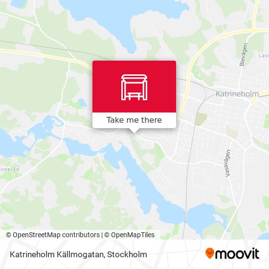 Katrineholm Källmogatan map