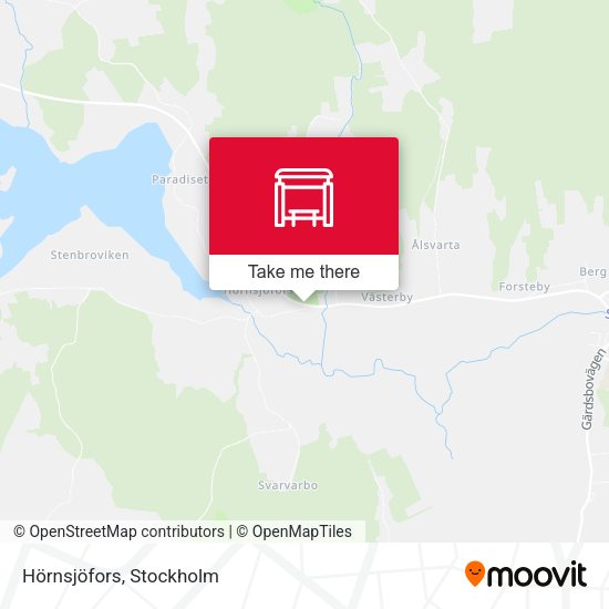 Hörnsjöfors map
