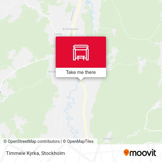 Timmele Kyrka map
