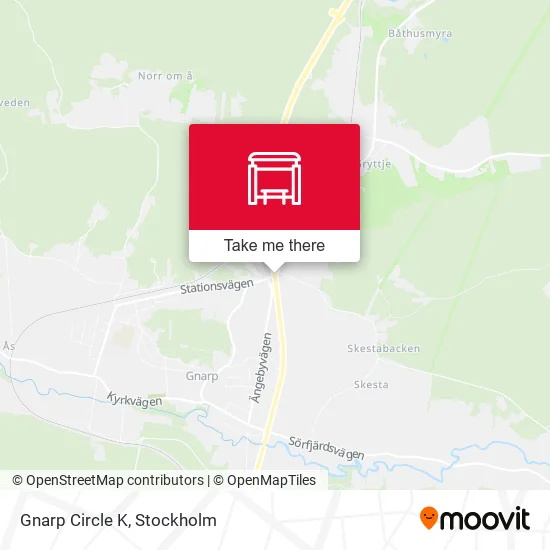 Gnarp Circle K map