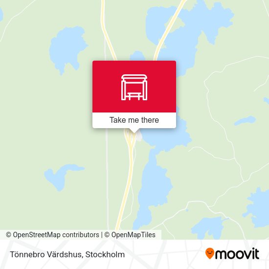 Tönnebro Värdshus map
