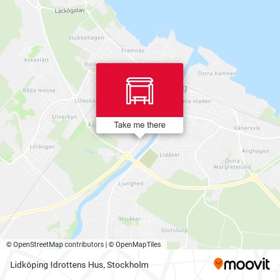 Lidköping Idrottens Hus map