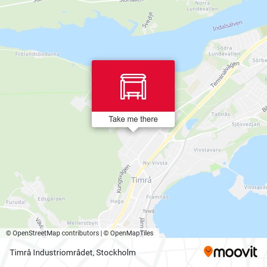 Timrå Industriområdet map