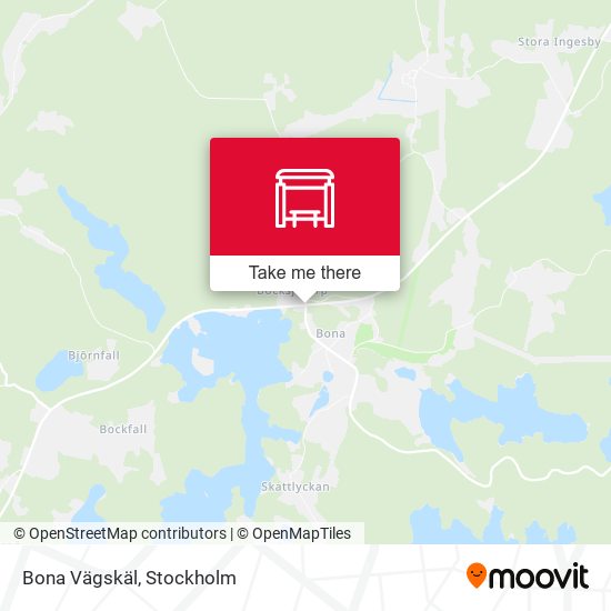 Bona Vägskäl map