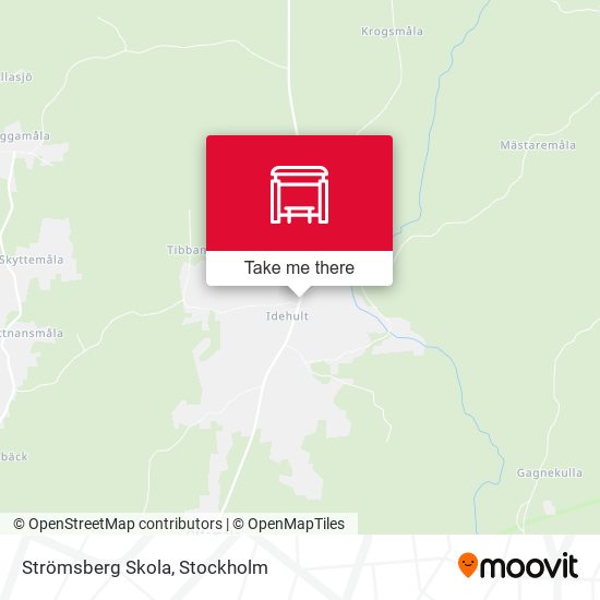Strömsberg Skola map