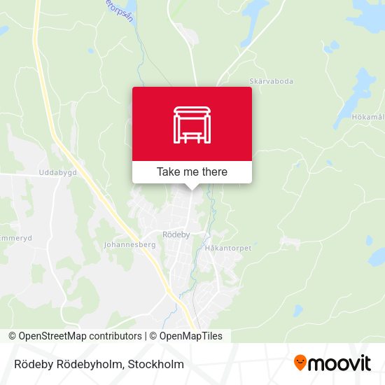 Rödeby Rödebyholm map
