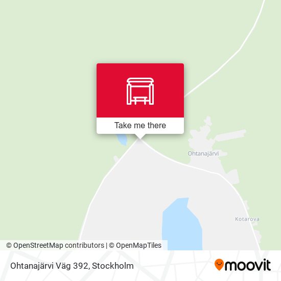 Ohtanajärvi Väg 392 map