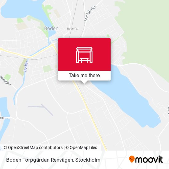 Boden Torpgärdan Renvägen map