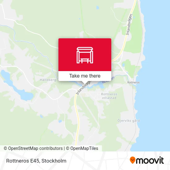 Rottneros E45 map