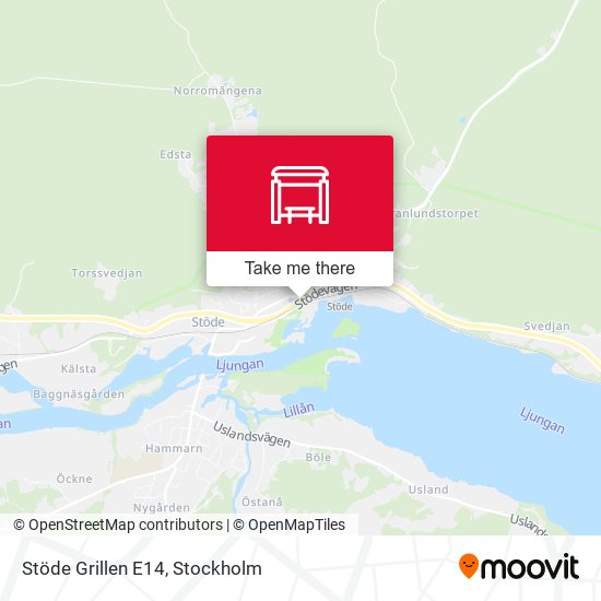 Stöde Grillen E14 map