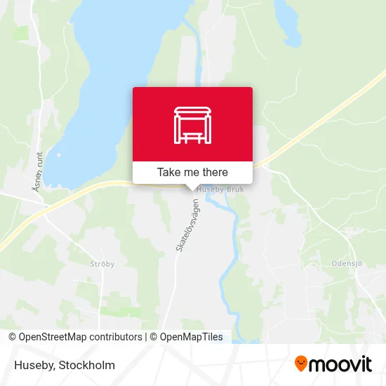 Huseby map