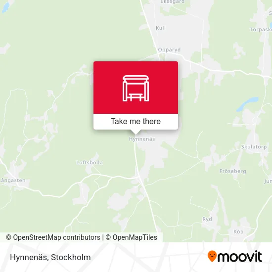 Hynnenäs map
