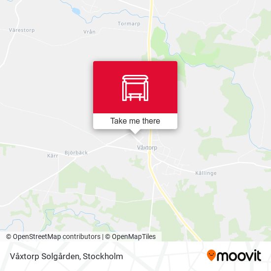 Våxtorp Solgården map