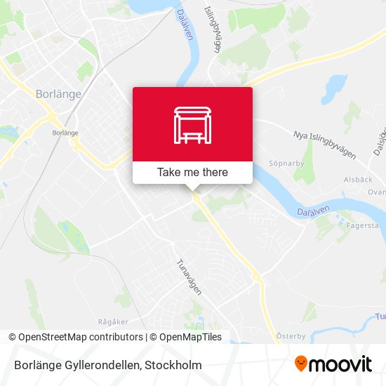 Borlänge Gyllerondellen map