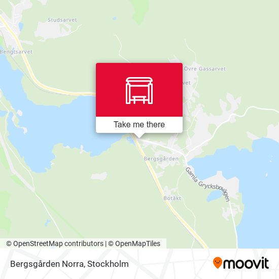 Bergsgården Norra map