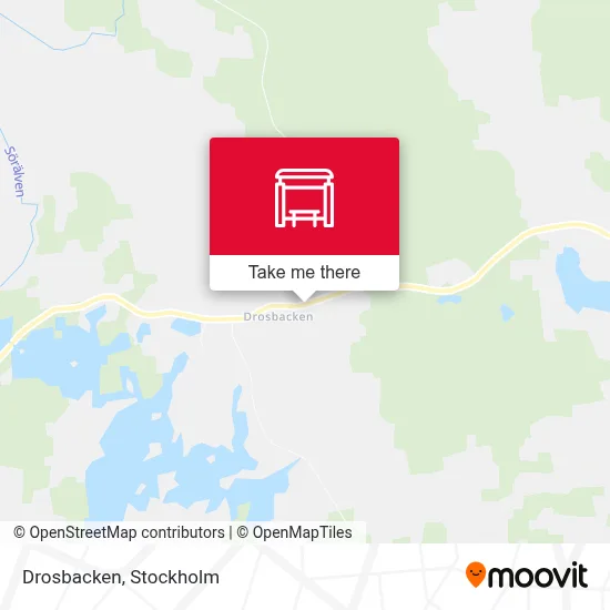 Drosbacken map