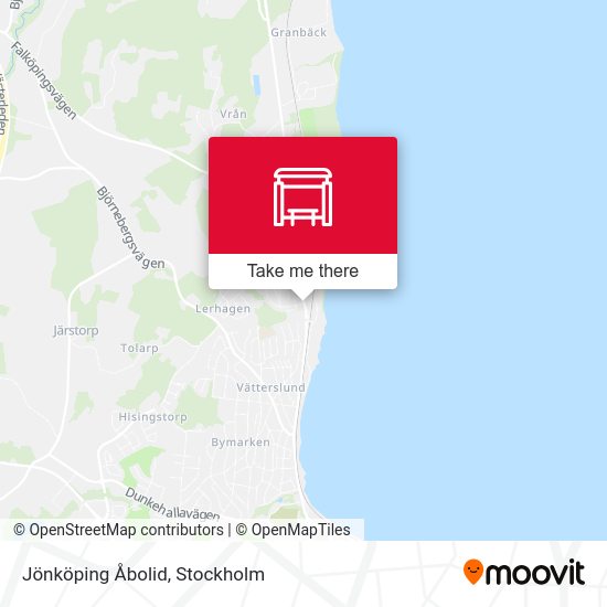Jönköping Åbolid map