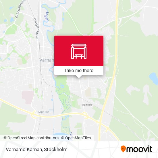 Värnamo Kärnan map