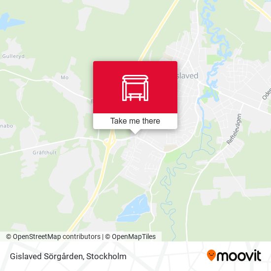 Gislaved Sörgården map