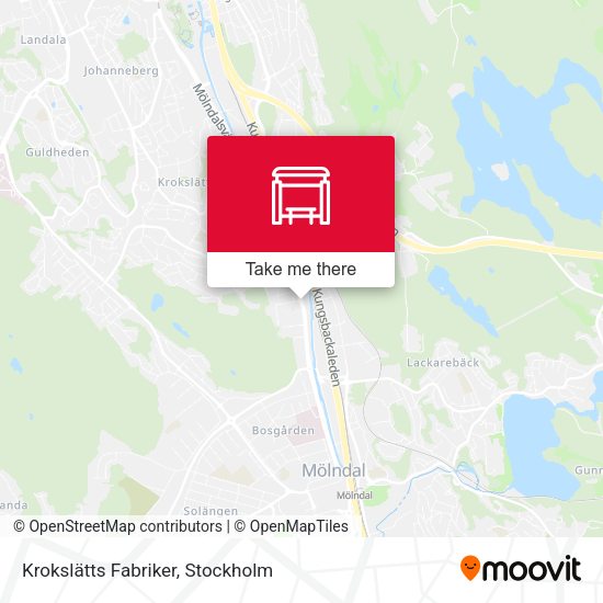Krokslätts Fabriker map