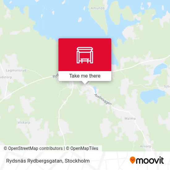 Rydsnäs Rydbergsgatan map