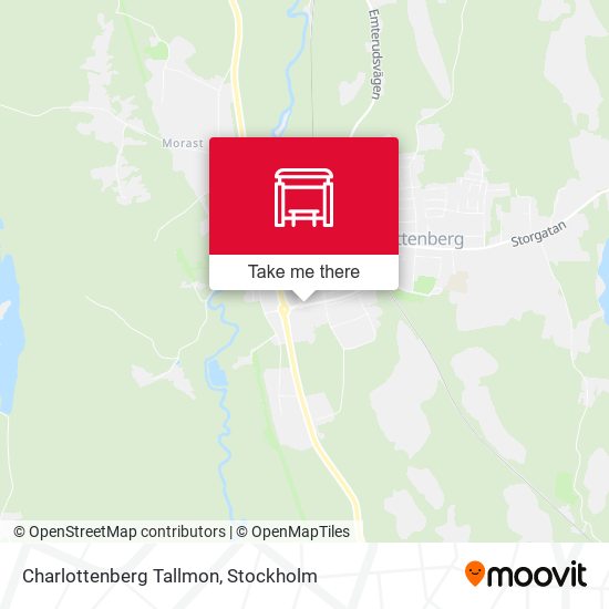 Charlottenberg Tallmon map