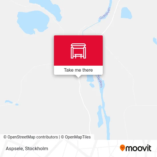 Aspsele map