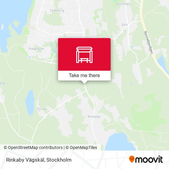 Rinkaby Vägskäl map