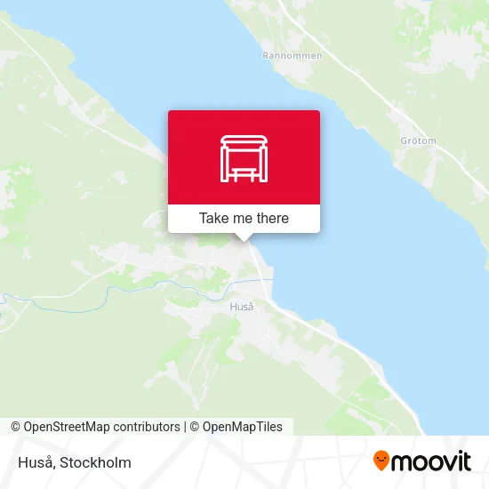 Huså map