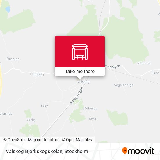 Valskog Björkskogskolan map