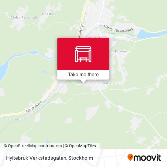 Hyltebruk Verkstadsgatan map