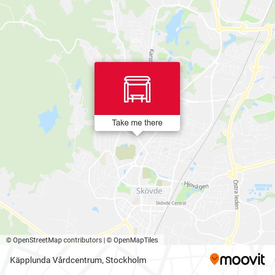 Käpplunda Vårdcentrum map