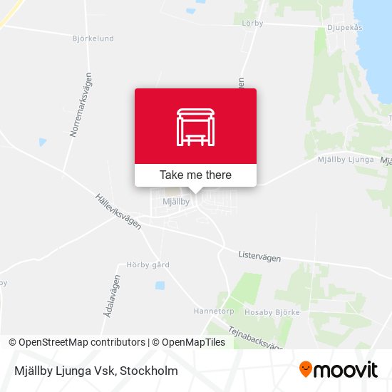 Mjällby Ljunga Vsk map