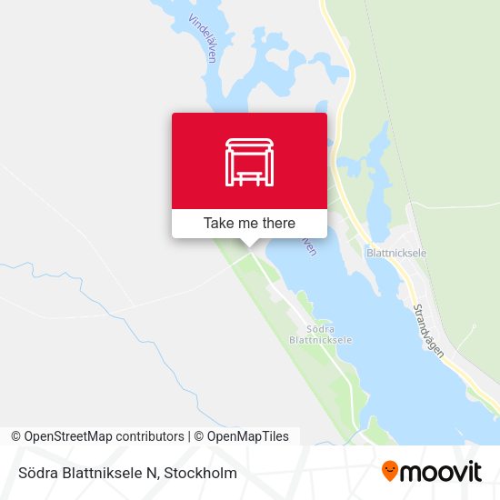 Södra Blattniksele N map
